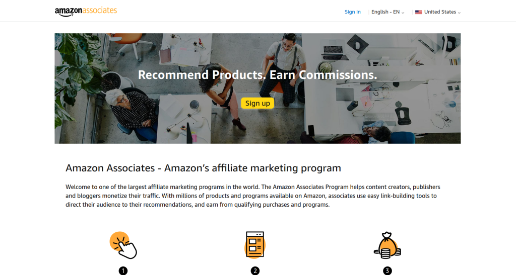 Amazon ASsociates Network Home