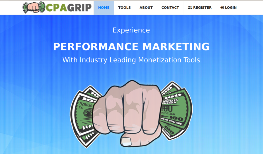 Earn passive income affiliate commisions with CPAGrip